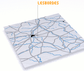 3d view of Les Bordes