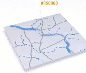 3d view of Ansongo