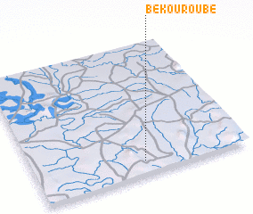 3d view of Békouroubé