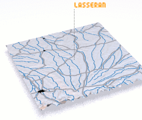 3d view of Lasséran