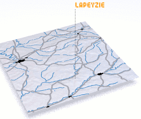 3d view of La Peyzie
