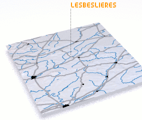 3d view of Les Beslières