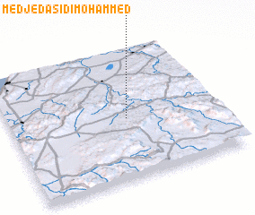 3d view of Medjeda Sidi Mohammed