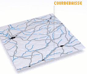 3d view of Courbebaisse