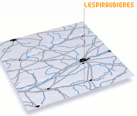 3d view of Les Piraudières