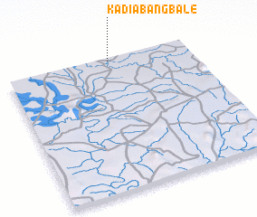 3d view of Kadia Bangbalé