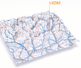 3d view of Luzás