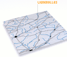 3d view of Lignerolles