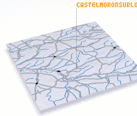 3d view of Castelmoron-sur-Lot