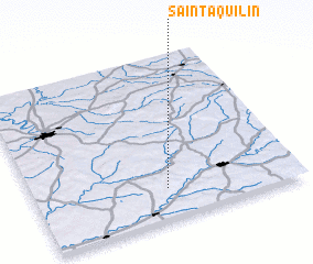 3d view of Saint-Aquilin