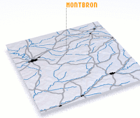 3d view of Montbron