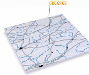 3d view of Orgères