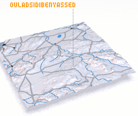 3d view of Oulad Sidi Ben Yassed