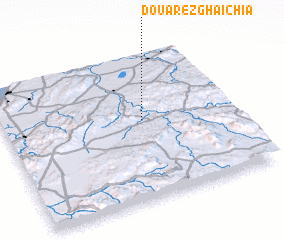 3d view of Douar Ezghaïchia