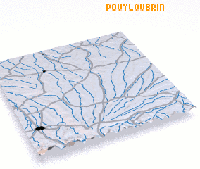3d view of Pouyloubrin