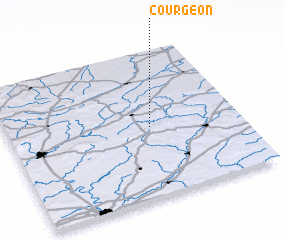 3d view of Courgeon