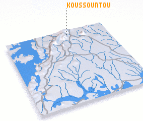 3d view of Koussountou