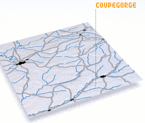 3d view of Coupe Gorge