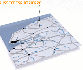 3d view of La Chaussée de Saint-Pierre