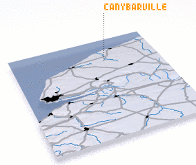 3d view of Cany-Barville