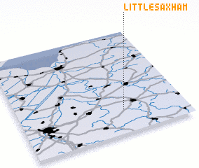 3d view of Little Saxham