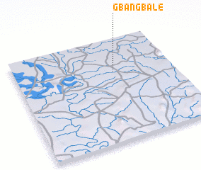 3d view of Gbangbalé