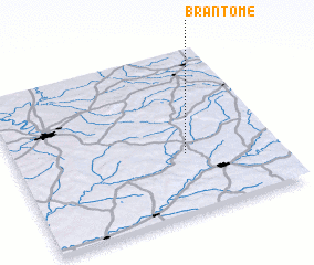 3d view of Brantôme