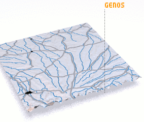 3d view of Génos