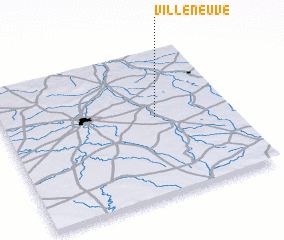 3d view of Villeneuve