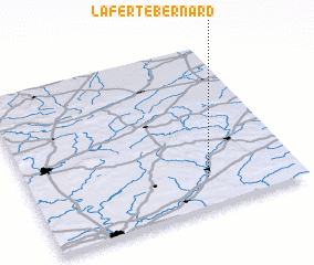 3d view of La Ferté-Bernard