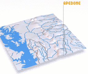 3d view of Apédomé