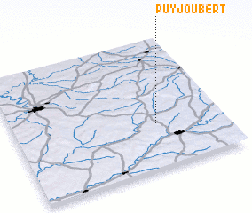 3d view of Puyjoubert