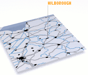 3d view of Hilborough