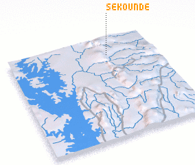 3d view of Sékoundé