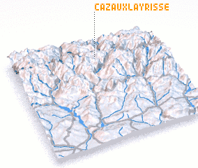 3d view of Cazaux-Layrisse