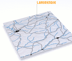 3d view of La Morendie