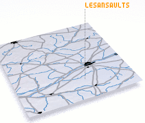 3d view of Les Ansaults