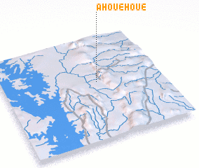 3d view of Ahoué Houé