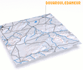 3d view of Douar Ouled Ameur