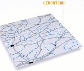 3d view of Le Ponteau