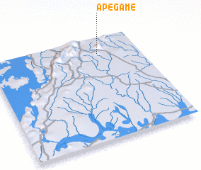3d view of Apégamé