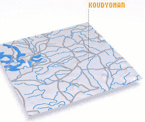 3d view of Koudyoman