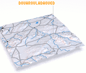 3d view of Douar Oulad Aoued