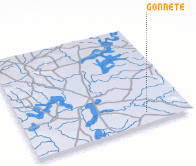 3d view of Gonnété