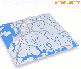 3d view of Agbanyokofe
