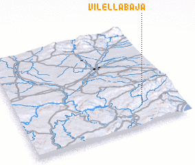 3d view of Vilella Baja