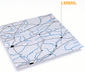 3d view of Le Ménil