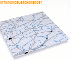 3d view of Saint-Maurice-lès-Charencey