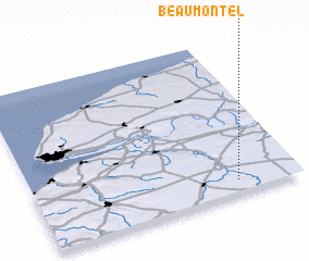 3d view of Beaumontel