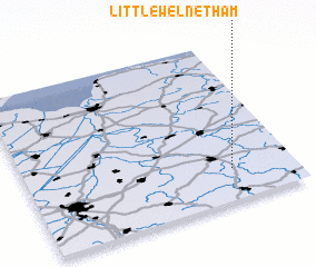 3d view of Little Welnetham